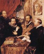 Peter Paul Rubens The Four Philosophers Spain oil painting artist